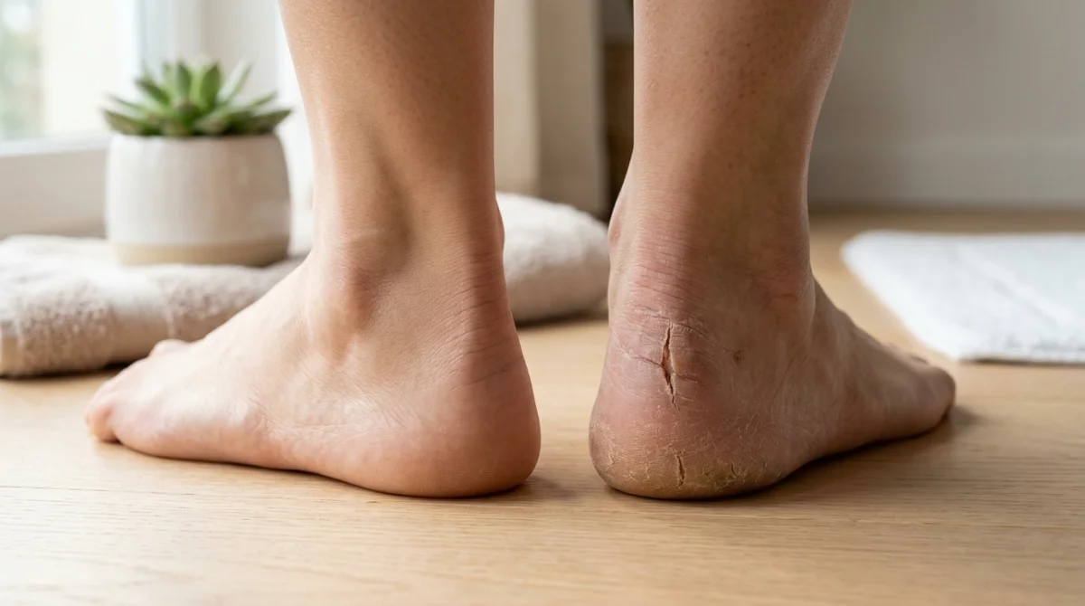Comment soigner une crevasse au pied