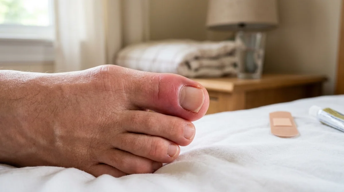 Comment soigner un panari au pied