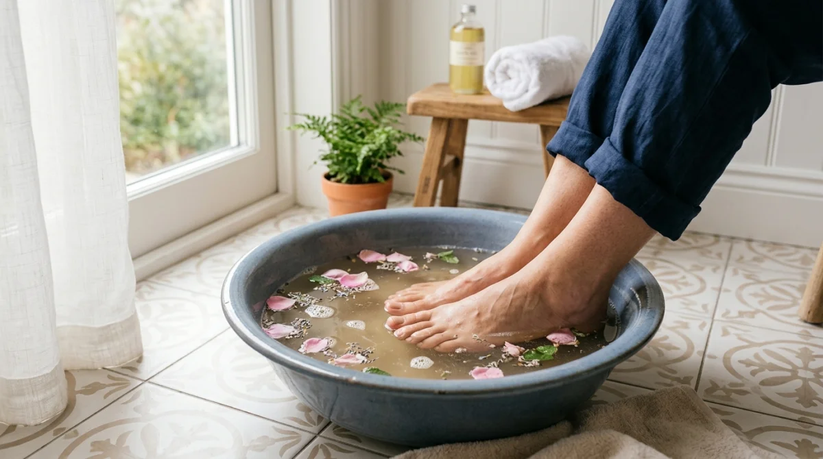 Comment faire un bain de pied