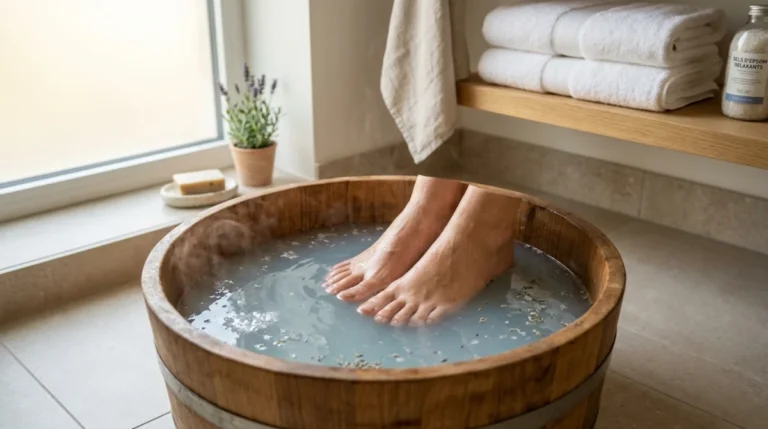 Avec quoi faire un bain de pied