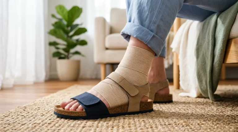 comment soulager une douleur sur le dessus du pied