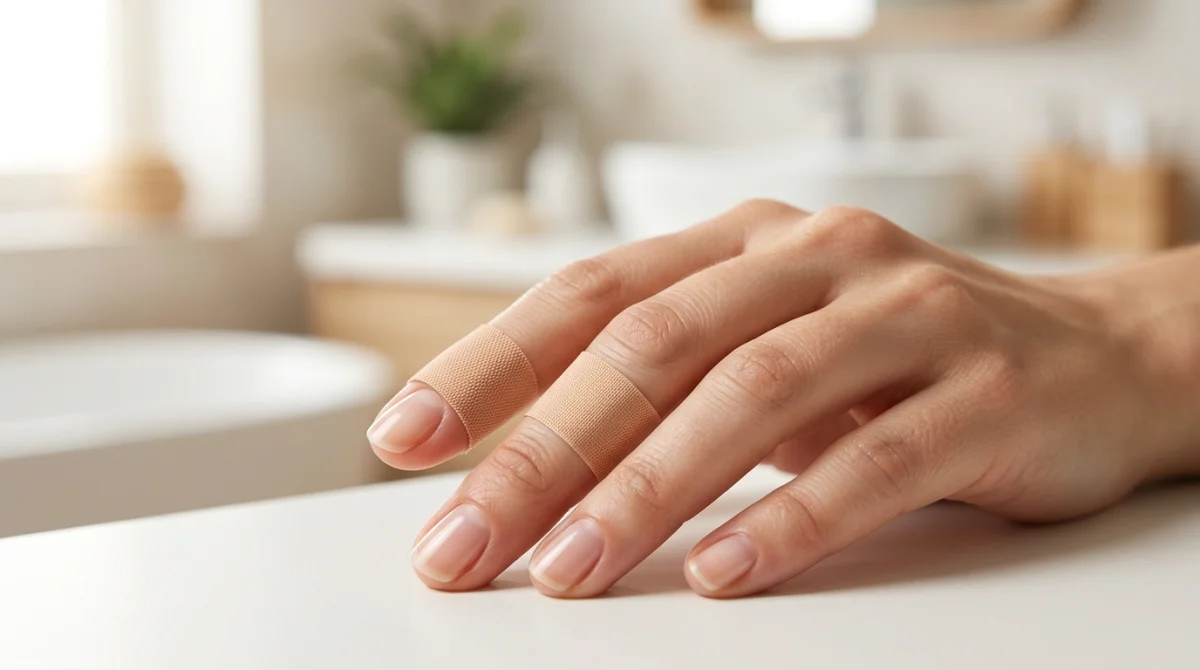 comment faire quand un ongle se décolle