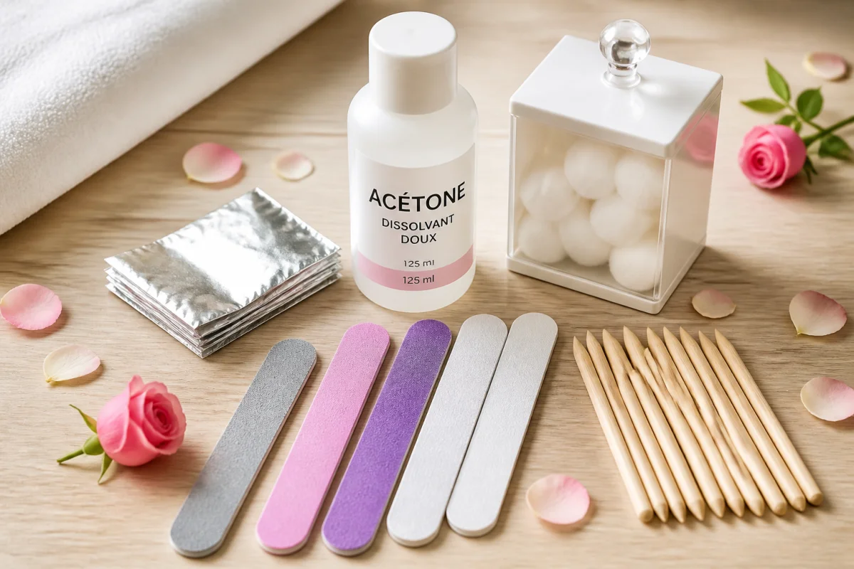 comment enlever des ongles en gel sans ponceuse