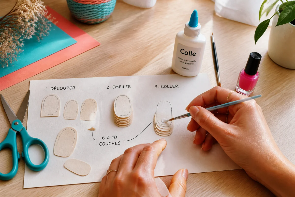 Comment fabriquer des faux ongles à la maison