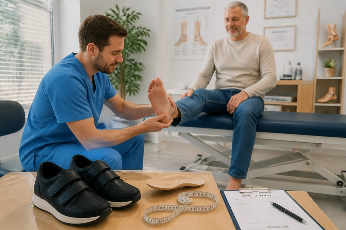 Qui peut prescrire des chaussures orthopédiques