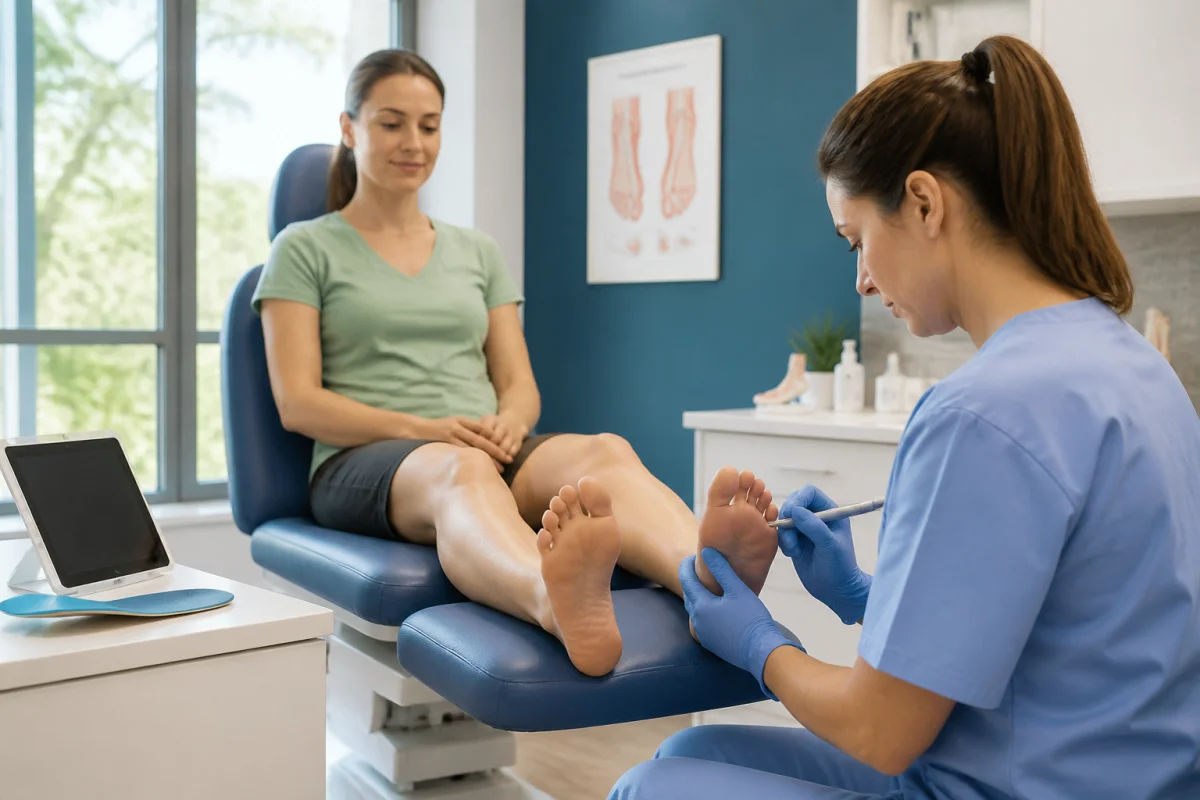 faut il une ordonnance pour bilan podologique