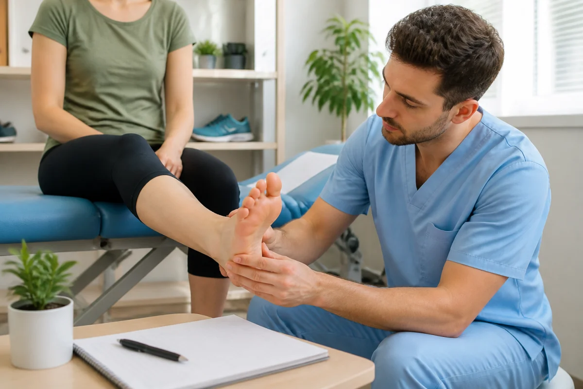 Douleur sous le pied, comprendre la cause et agir efficacement