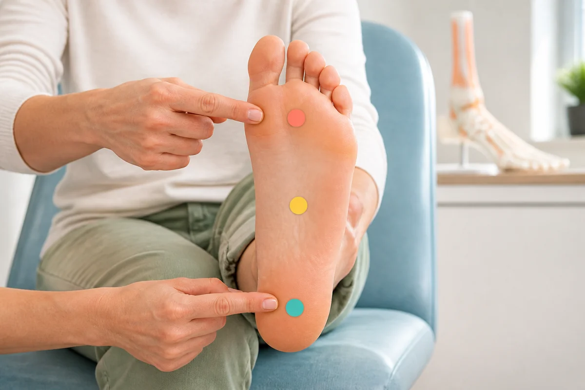 Douleur sous le pied, comprendre la cause et agir efficacement